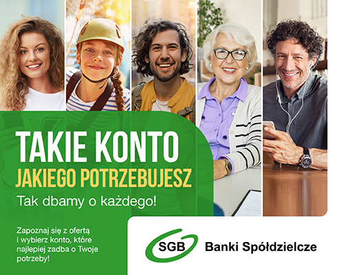 Wybierz TAKIE KONTO jakiego potrzebujesz!